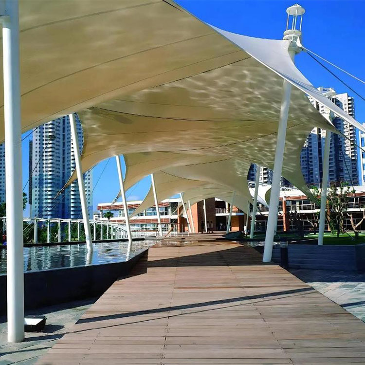 赞皇县膜结构景观棚