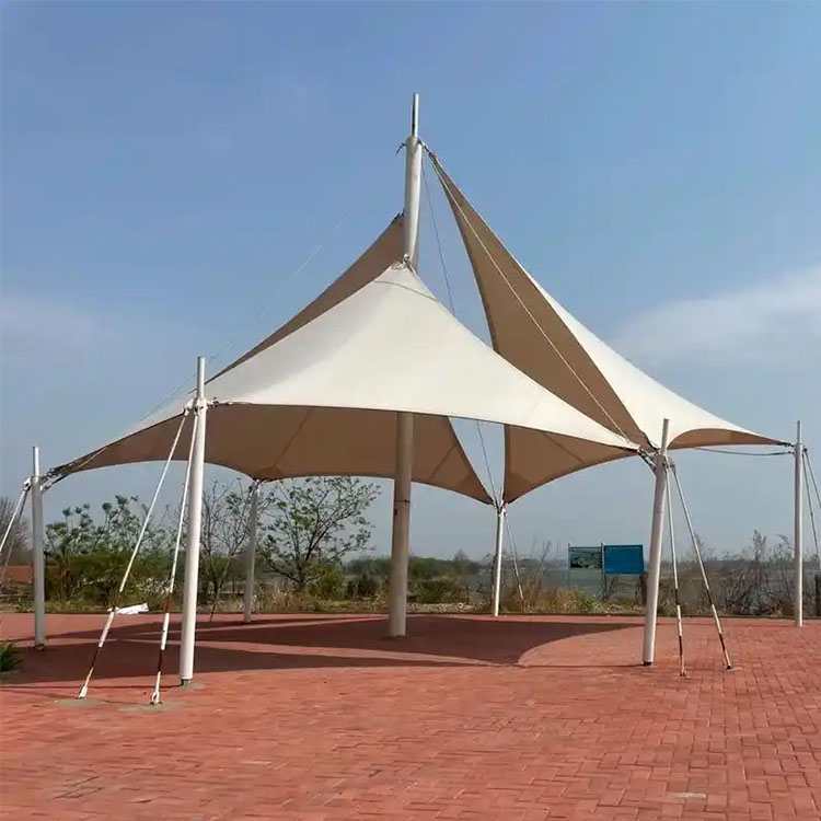 赞皇县膜结构景观棚