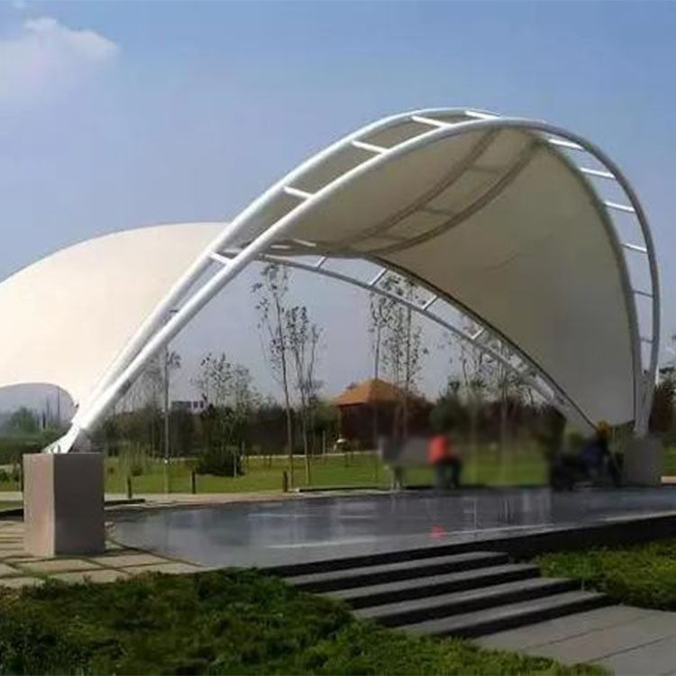 赞皇县膜结构景观棚