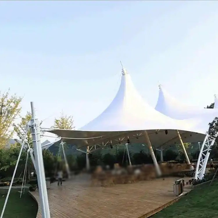 赞皇县膜结构景观棚