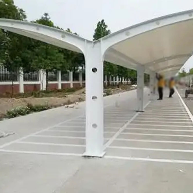 赞皇县膜结构电动车棚