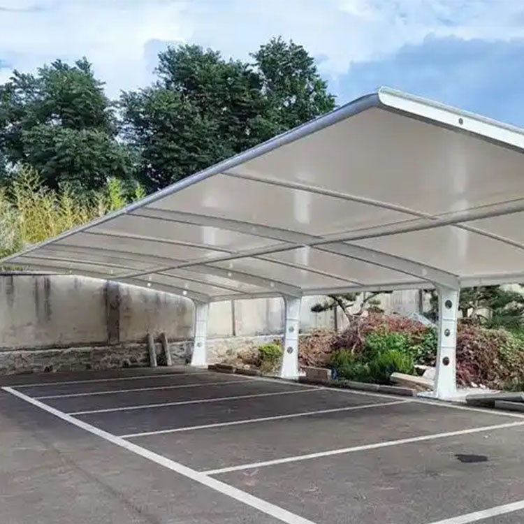 赞皇县膜结构汽车棚