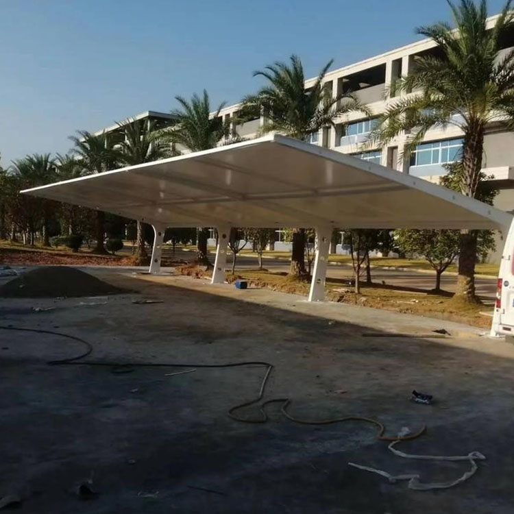 赞皇县膜结构汽车棚